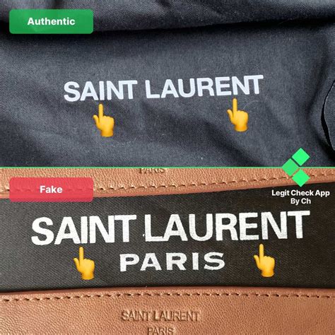 fake ysl shirt|authentic ysl dust bag.